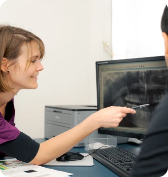 Parcours de prise en charge au cabinet dentaire de Marolles en Hurepoix (91630) : choix du projet à mettre en oeuvre et validation des aspects administratifs